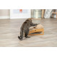 Trixie rampa din carton pentru zgariat pisici cu minge din iuta 43 x 17 x 20 cm